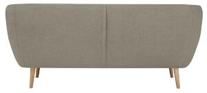 Hnedá Trojmiestna pohovka Sicile 188 × 76 × 83 cm MAZZINI SOFAS