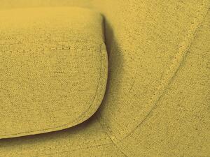 Žltá Dvojmiestna pohovka Sicile 158 × 73 × 83 cm MAZZINI SOFAS