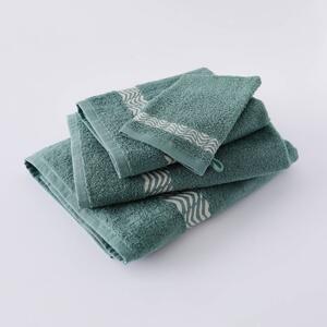 Kúpeľňový textil s originálnym vyšitým lemom 420g/m2