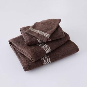 Kúpeľňový textil s originálnym vyšitým lemom 420g/m2