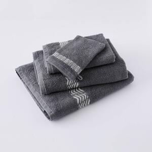 Kúpeľňový textil s originálnym vyšitým lemom 420g/m2