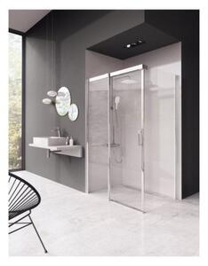 RAVAK et 2v1 dvere sprch posuv MATRIX MSDPS-120/80 L + bočná stena biela + Transparent - rozbalený tovar