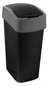 Slovakia Trend Strend Pro 2212505 - Kôš Curver® PACIFIC FLIP BIN 45L, čierno/šedý, na odpad