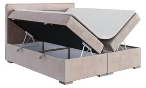 Kontinentálna posteľ 120 cm Benio (svetlofialová) (s matracom a úl. priestorom). Vlastná spoľahlivá doprava až k Vám domov. 1043349