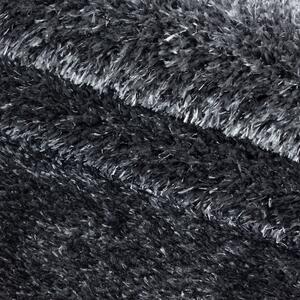 Ayyildiz koberce Kusový koberec Brilliant Shaggy 4200 Grey kruh - 200x200 (priemer) kruh cm