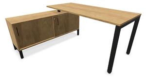 Písací stôl CS5040 4-L 160 cm so sideboardom