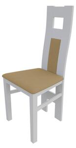 Jedálenská stolička MOVILE 20 - biela / béžová