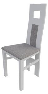 Jedálenská stolička MOVILE 20 - biela / šedá 2