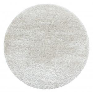 Ayyildiz koberce AKCIA: 80x80 (průměr) kruh cm Kusový koberec Brilliant Shaggy 4200 Natur kruh - 80x80 (priemer) kruh cm
