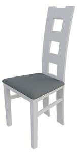 Jedálenská stolička MOVILE 21 - biela / šedá 1
