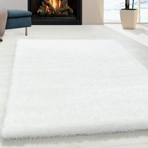 Ayyildiz koberce AKCIA: 60x110 cm Kusový koberec Brilliant Shaggy 4200 Snow - 60x110 cm
