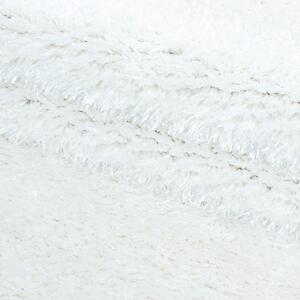 Ayyildiz koberce AKCIA: 120x120 (průměr) kruh cm Kusový koberec Brilliant Shaggy 4200 Snow kruh - 120x120 (priemer) kruh cm