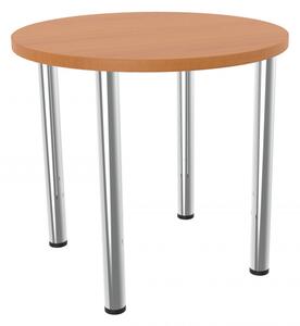 Guľatý jedálenský stôl Onex 80 cm Olše světlá
