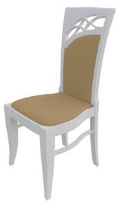 Jedálenská stolička MOVILE 28 - biela / béžová