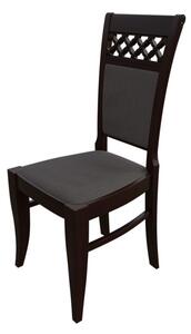 Jedálenská stolička MOVILE 29 - orech / tmavá hnedá 2