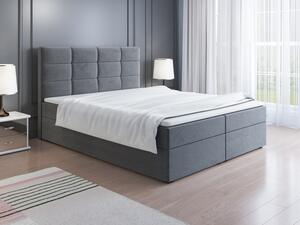 Čalúnená posteľ LILLIANA 1 - 160x200, sivá