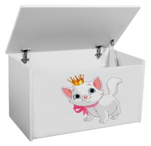 Detský úložný box Toybee s mačiatkom
