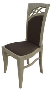 Jedálenská stolička MOVILE 28 - dub sonoma / tmavá hnedá 1