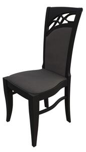 Jedálenská stolička MOVILE 28 - wenge / tmavá hnedá 2