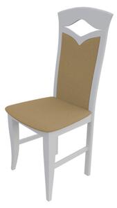 Jedálenská stolička MOVILE 30 - biela / béžová