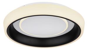 GLOBO 48272-46B TABANO stropné svietidlo LED D500mm 50W/3300lm 3000-6500K čierna matná, opál, stmievateľné, diaľkový ovládač