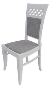 Jedálenská stolička MOVILE 29 - biela / šedá 2