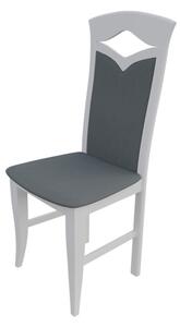 Jedálenská stolička MOVILE 30 - biela / šedá 1