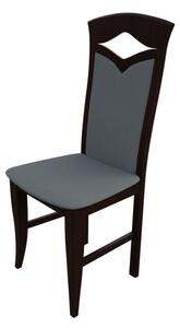 Jedálenská stolička MOVILE 30 - orech / šedá 1