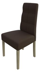 Jedálenská stolička MOVILE 37 - dub sonoma / tmavá hnedá 1