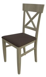 Jedálenská stolička MOVILE 39 - dub sonoma / tmavá hnedá 1