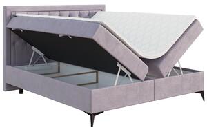Kontinentálna posteľ 180 cm Lavande (levanduľová) (s matracom a úl. priestorom). Vlastná spoľahlivá doprava až k Vám domov. 1043408