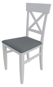 Jedálenská stolička MOVILE 39 - biela / šedá 1