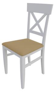 Jedálenská stolička MOVILE 39 - biela / béžová