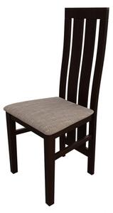 Jedálenská stolička MOVILE 42 - orech / hnedá
