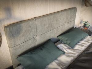 Kontinentálna posteľ 180 cm Nivela (betón) (s matracom a úl. priestorom). Vlastná spoľahlivá doprava až k Vám domov. 1043424