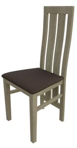 Jedálenská stolička MOVILE 42 - dub sonoma / tmavá hnedá 1