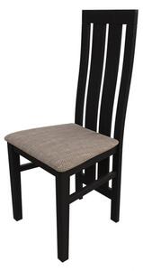 Jedálenská stolička MOVILE 42 - wenge / hnedá