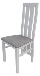 Jedálenská stolička MOVILE 42 - biela / šedá 2