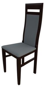 Jedálenská stolička MOVILE 43 - orech / šedá 1