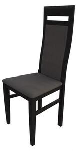 Jedálenská stolička MOVILE 43 - wenge / tmavá hnedá 2
