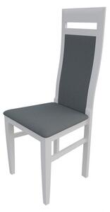 Jedálenská stolička MOVILE 43 - biela / šedá 1
