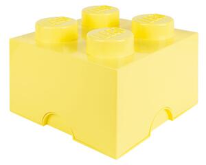 LEGO Úložný box, stohovateľný, 2 x 4 gombíky (cool yellow/bright orange) (100349674)