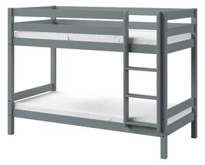 DL Poschodová posteľ Olaf s roštami 190x90 - sivá
