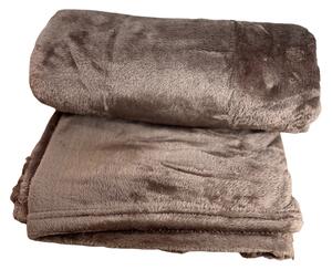 Sendia Textil Deka Jednofarebná Šedohnedá