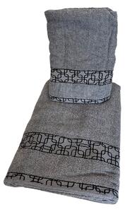 KOCKA Froté uterák,osuška - Tmavosivá Uteráky rozmer: Uterák 50x100 cm