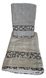KOCKA Froté uterák,osuška - Svetlosivá Uteráky rozmer: Uterák 50x100 cm