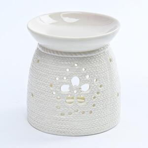 Kvet porcelán biela 10,5x10,5x11cm 208846 - Aromalampa