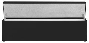 Čierna Lavica k posteli s úložným priestorom Mi – 140 × 34 × 47 cm 140 × 34 × 47 cm KOOKO HOME