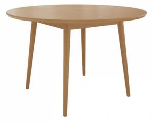 Okrúhly stôl do kuchyne NOWEN 3 - prírodné drevo