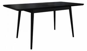 Rozkladací jedálenský stôl OLMIO - čierny